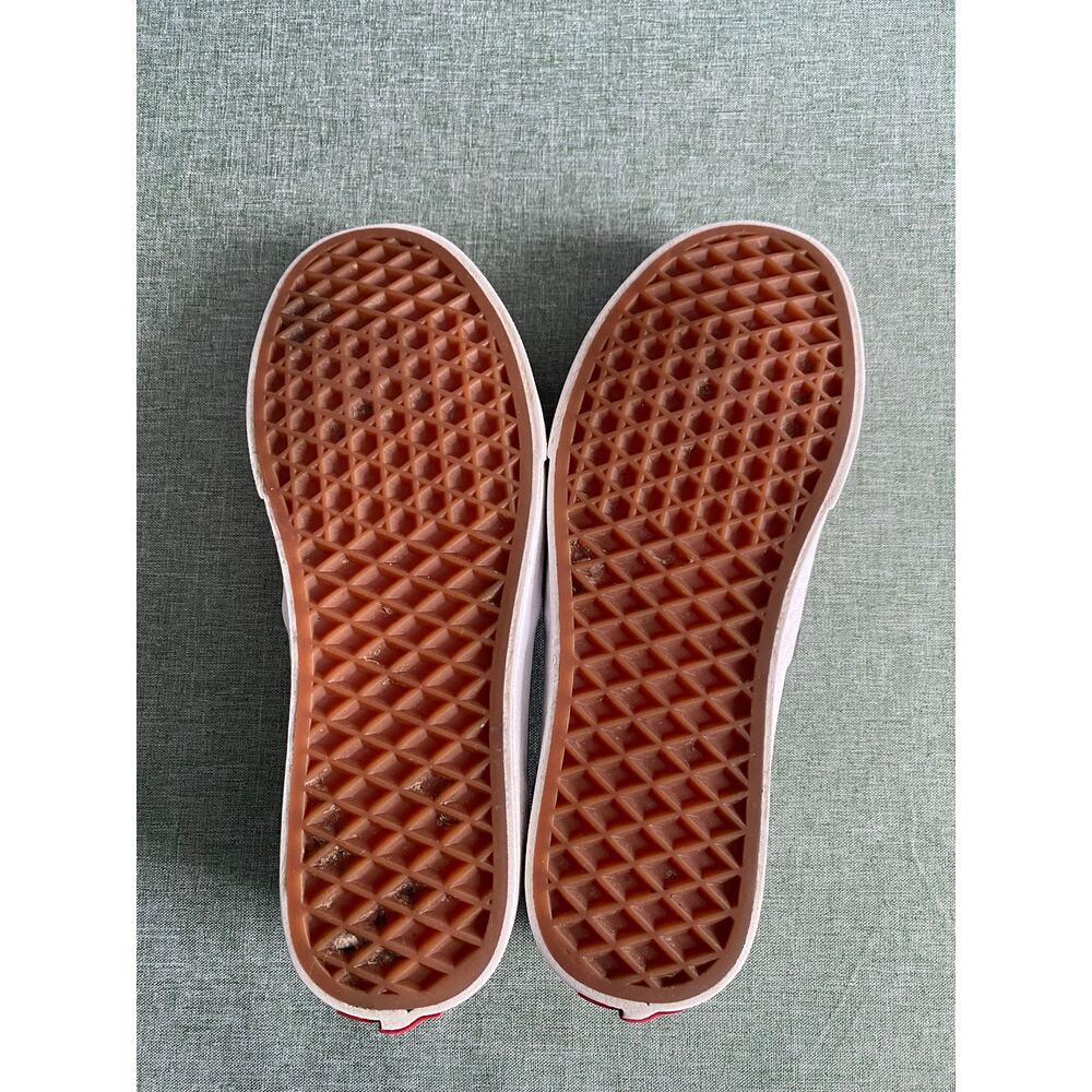 Vans Sunflower & Black/White Checkerboard Slip-Ons - Size 6.5 - Picture 9 of 10